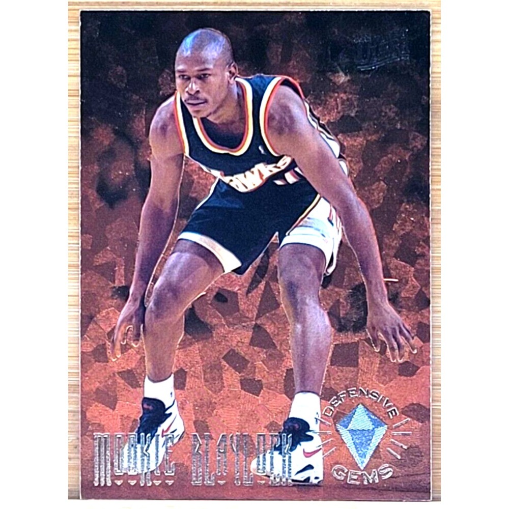 1994-95 FLEER ULTRA MOOKIE BLAYLOCK‎ DEFENSIVE GEMS SP INSERT